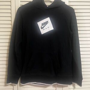 Jordan Black Pullover with Red Jumpman